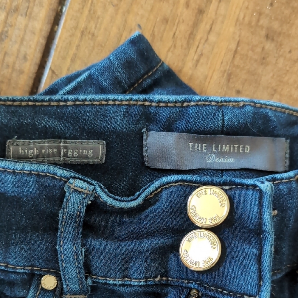 The Limited Dark Blue Skinny Jeans - Slim Stretch Fit - Picture 2 of 3